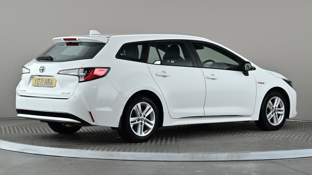 Toyota Corolla 1.8 Vvt-i Hybrid Icon Tech Cvt White #6