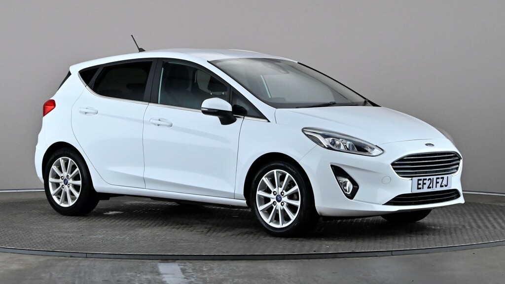 Ford Fiesta 1.0 Ecoboost Hybrid Mhev 125 Titanium White