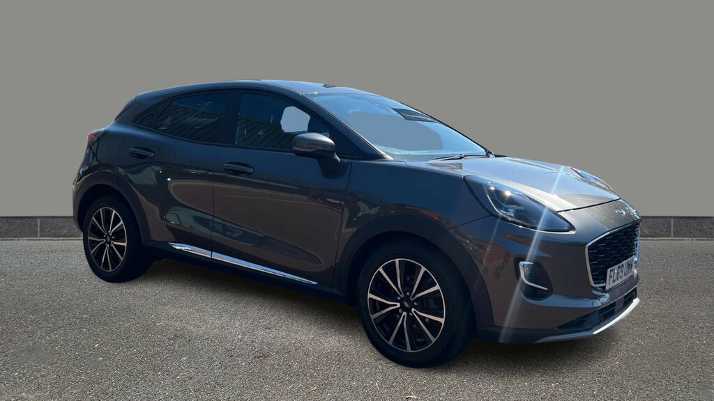 Ford Puma 1.0 Ecoboost Hybrid Mhev Titanium First Ed Grey