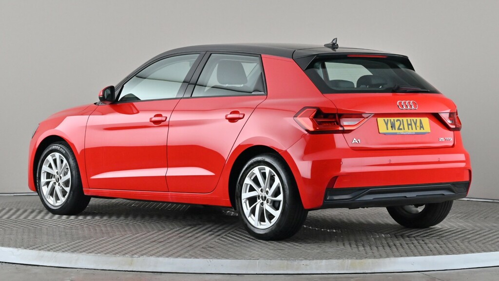 Audi A1 25 Tfsi Sport YW21HYA Red #4