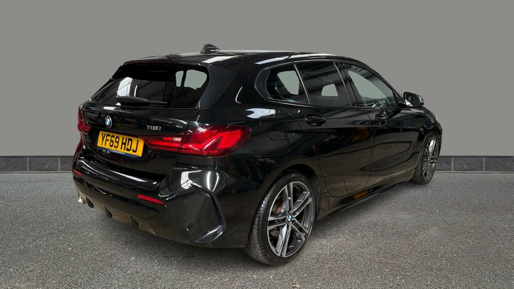 BMW 1 Series 118I M Sport Step YF69HDJ Black #6