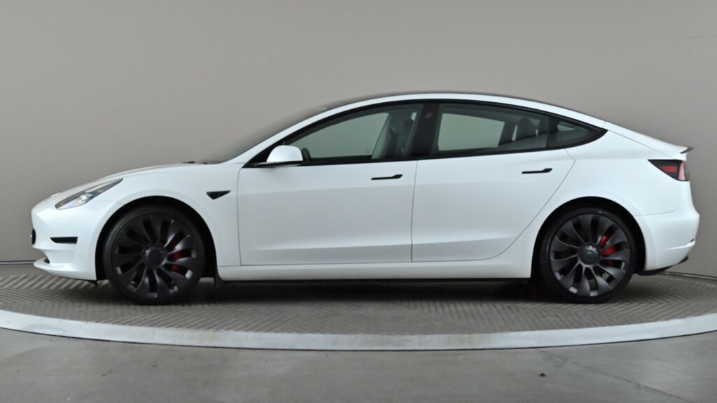 Tesla Model 3 Performance Awd Performance Upgrade BV23EOM White #3