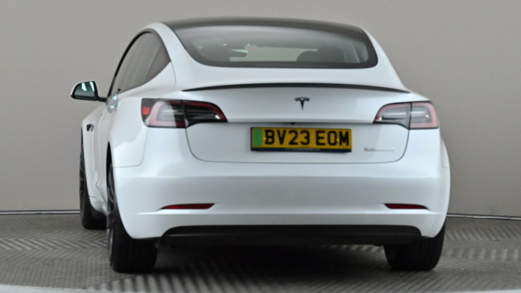 Tesla Model 3 Performance Awd Performance Upgrade BV23EOM White #5
