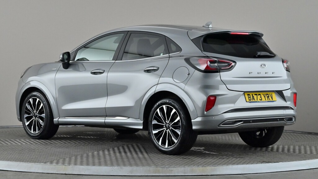 Ford Puma 1.0 Ecoboost Hybrid Mhev 155 St-line Vignale Silver #4