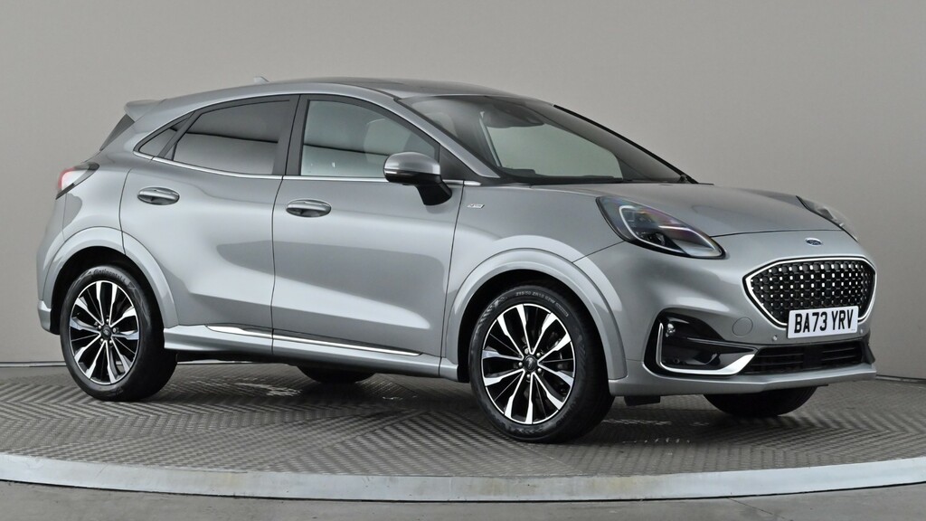 Ford Puma 1.0 Ecoboost Hybrid Mhev 155 St-line Vignale Silver