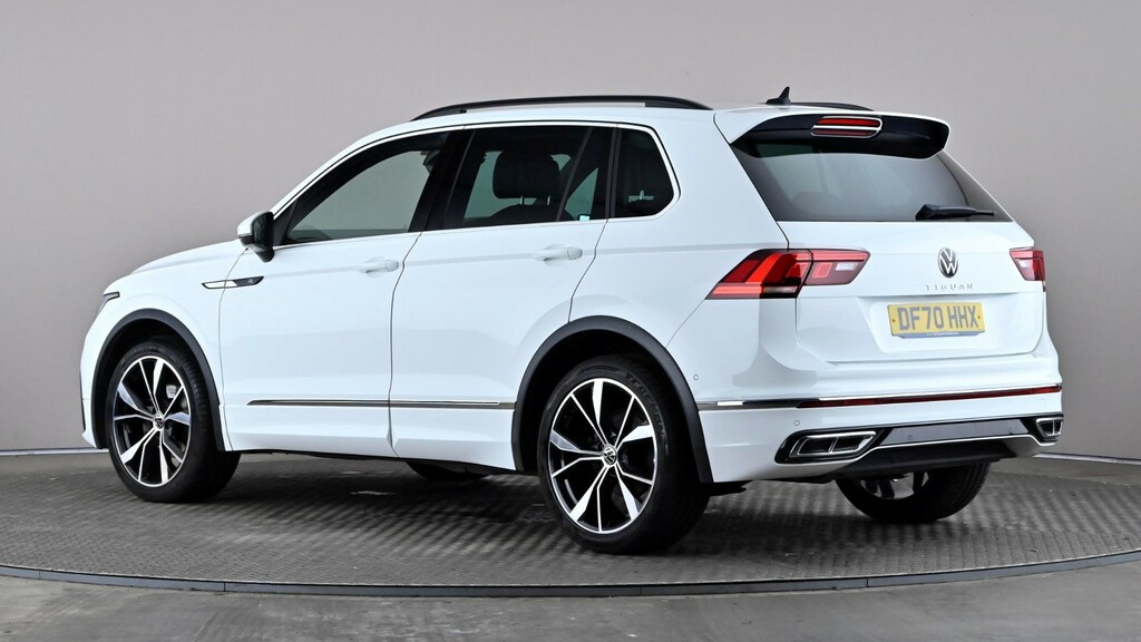 Volkswagen Tiguan 1.5 Tsi 150 R-line Dsg White #4