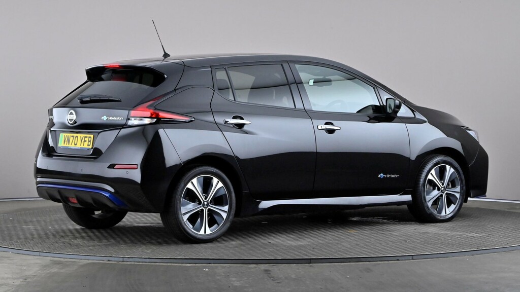 Nissan Leaf 160Kw E Tekna 62Kwh VN70YFB Black #6