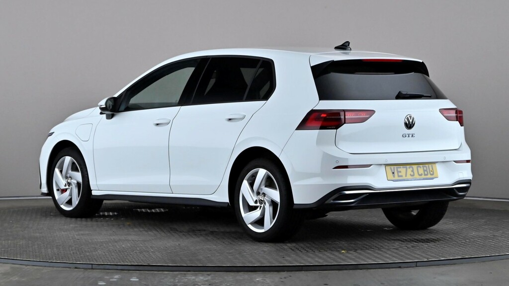 Volkswagen Golf 1.4 Tsi Gte Dsg White #4