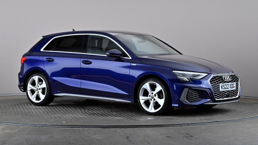 Audi A3 35 Tdi S Line S Tronic KS22XDG Blue