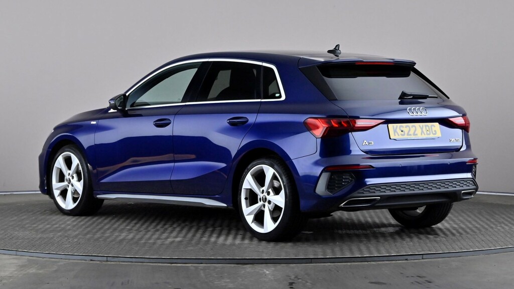Audi A3 35 Tdi S Line S Tronic KS22XDG Blue #4