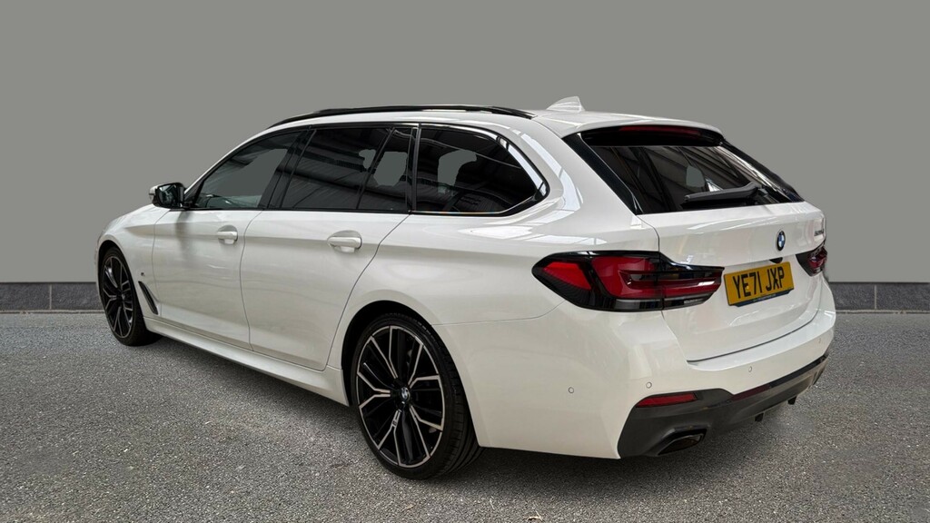 BMW 5 Series 520D Mht M Sport Step Techpro Pack YE71JXP White #4