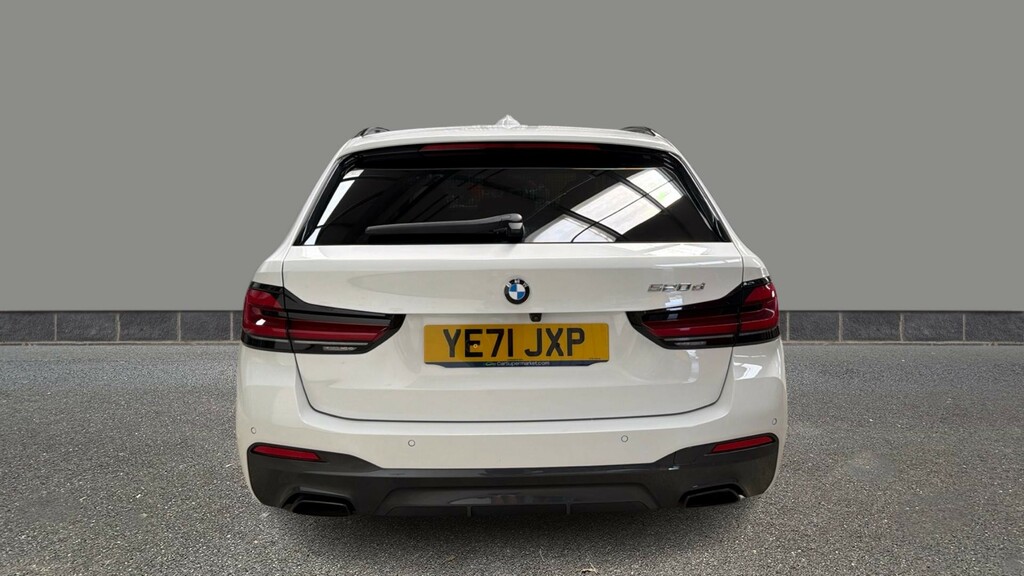 BMW 5 Series 520D Mht M Sport Step Techpro Pack YE71JXP White #5