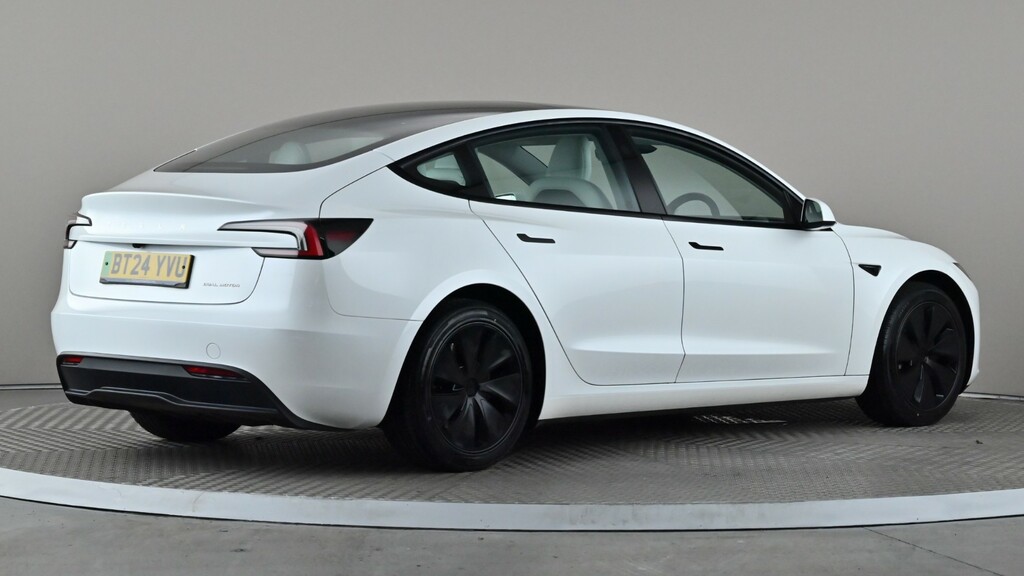 Tesla Model 3 Long Range Awd BT24YVU White #6