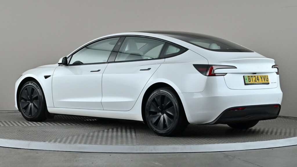 Tesla Model 3 Long Range Awd BT24YVU White #4