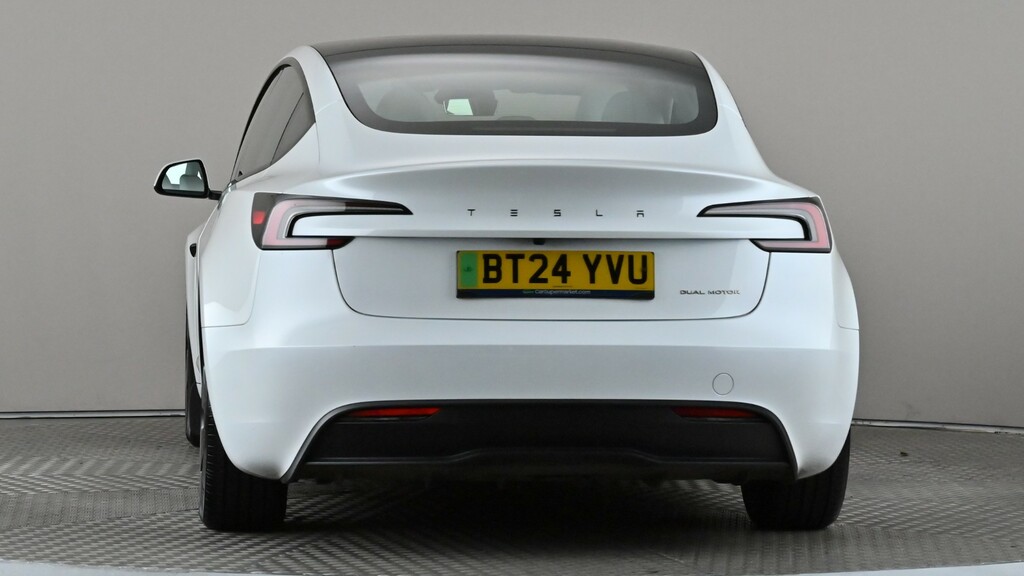 Tesla Model 3 Long Range Awd BT24YVU White #5