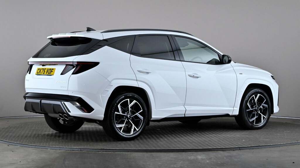 Hyundai Tucson 1.6T Hybrid N Line White #6