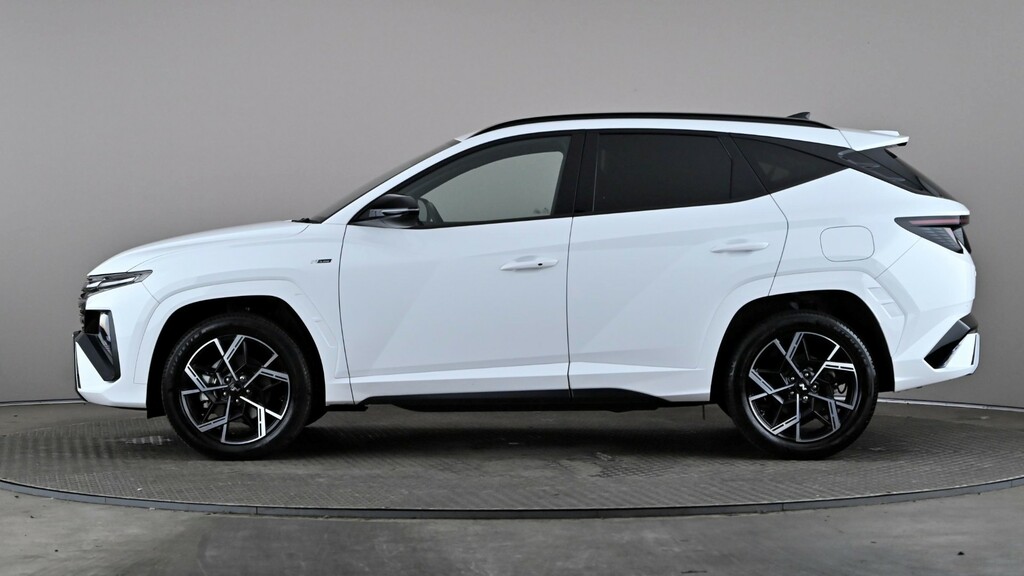 Hyundai Tucson 1.6T Hybrid N Line White #3