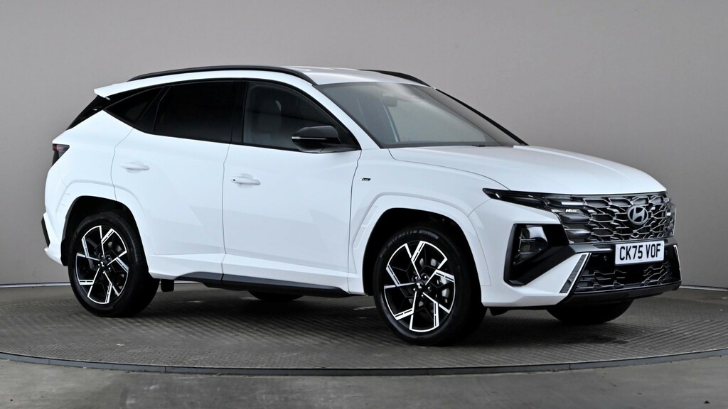 Hyundai Tucson 1.6T Hybrid N Line White