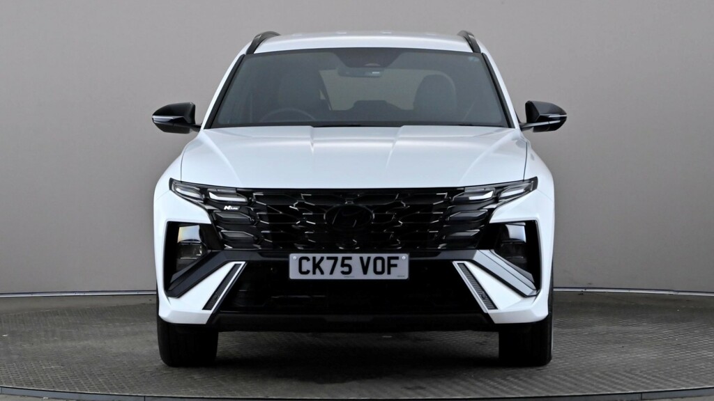 Hyundai Tucson 1.6T Hybrid N Line White #2