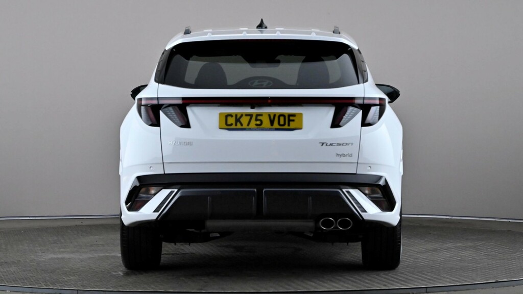 Hyundai Tucson 1.6T Hybrid N Line White #5