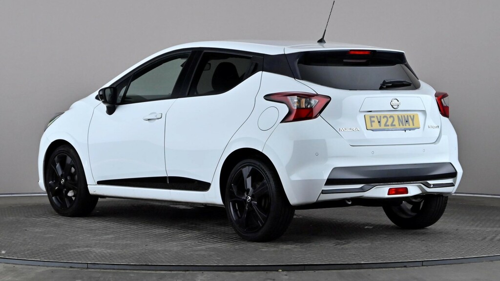 Nissan Micra 1.0 Ig-t 92 N-sport White #4