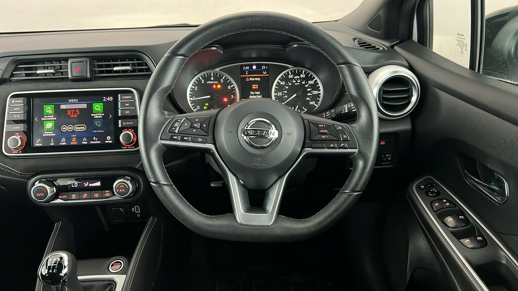 Nissan Micra Nissan Hatchback 1.0 Ig-t 92 N-sport Nav Grey #14
