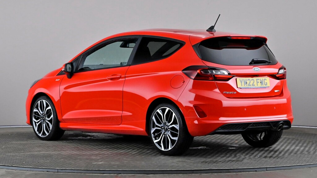 Ford Fiesta 1.0 Ecoboost Hybrid Mhev 125 St-line Vignale Red #4