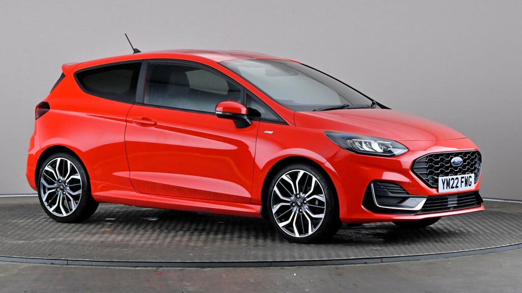Ford Fiesta 1.0 Ecoboost Hybrid Mhev 125 St-line Vignale Red