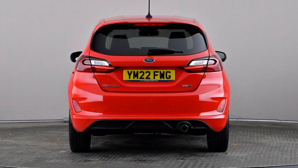 Ford Fiesta 1.0 Ecoboost Hybrid Mhev 125 St-line Vignale Red #5