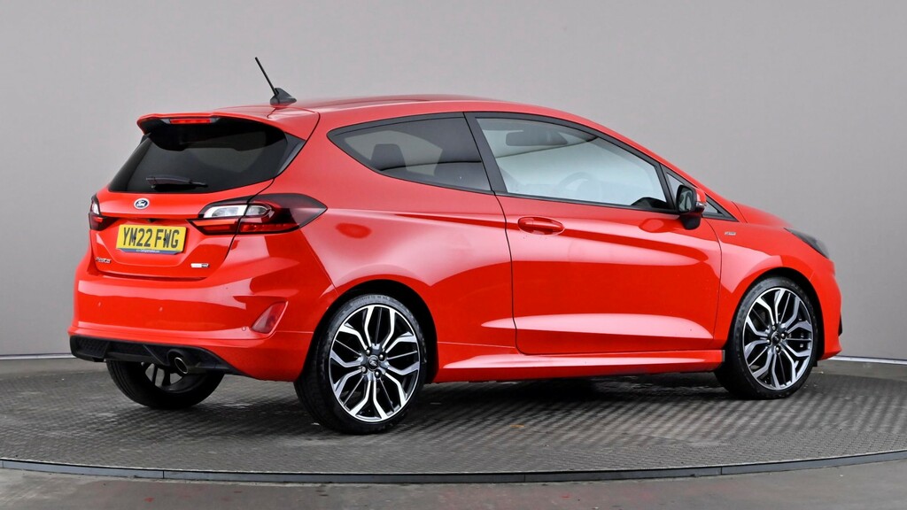 Ford Fiesta 1.0 Ecoboost Hybrid Mhev 125 St-line Vignale Red #6