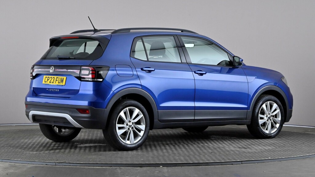 Volkswagen T-Cross 1.0 Tsi Se Blue #6