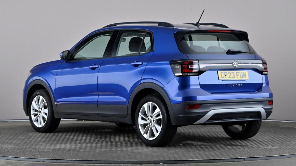 Volkswagen T-Cross 1.0 Tsi Se Blue #4