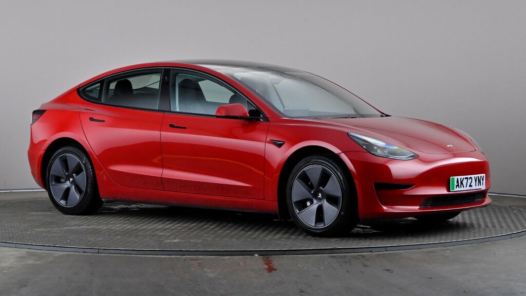 Tesla Model 3 Rwd Auto AK72YNY Red