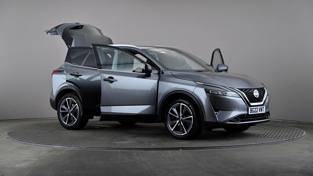 Nissan Qashqai 1.3 Dig-t Mh Acenta Premium Glass Roof Silver #7