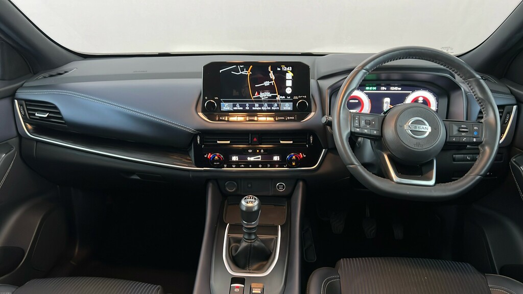 Nissan Qashqai 1.3 Dig-t Mh Acenta Premium Glass Roof Silver #13