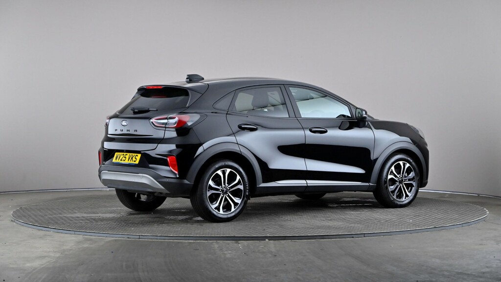 Ford Puma 1.0 Ecoboost Hybrid Mhev Titanium Dct WV25VKS Black #6