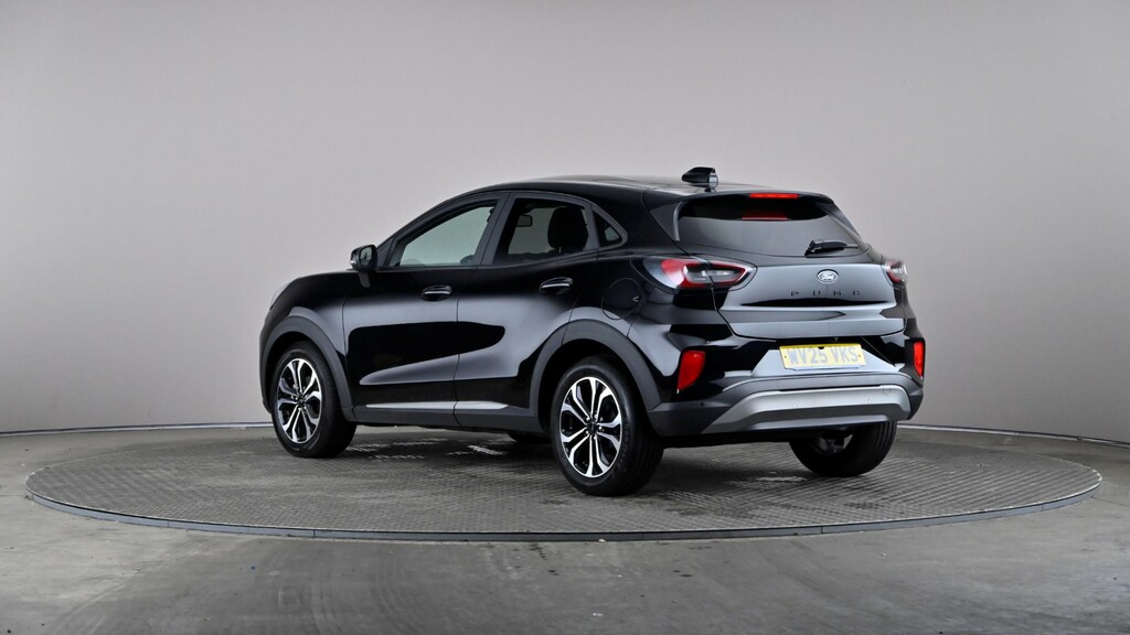 Ford Puma 1.0 Ecoboost Hybrid Mhev Titanium Dct WV25VKS Black #4