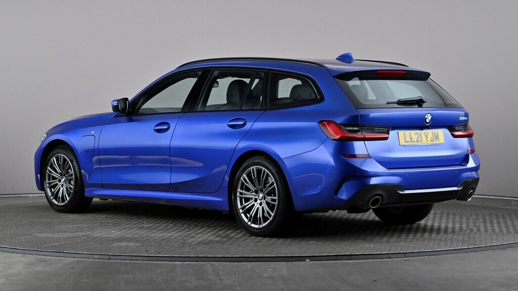 BMW 3 Series 330E M Sport Step Blue #4