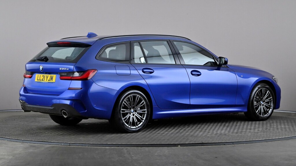 BMW 3 Series 330E M Sport Step Blue #6