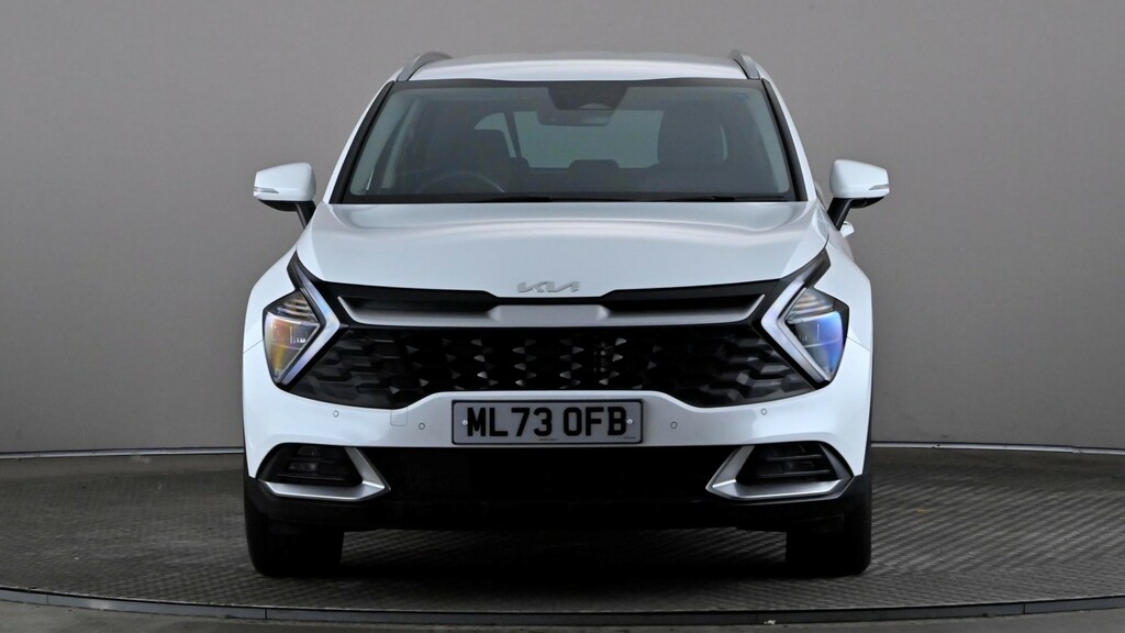 Kia Sportage 1.6T Gdi Hev 3 White #2