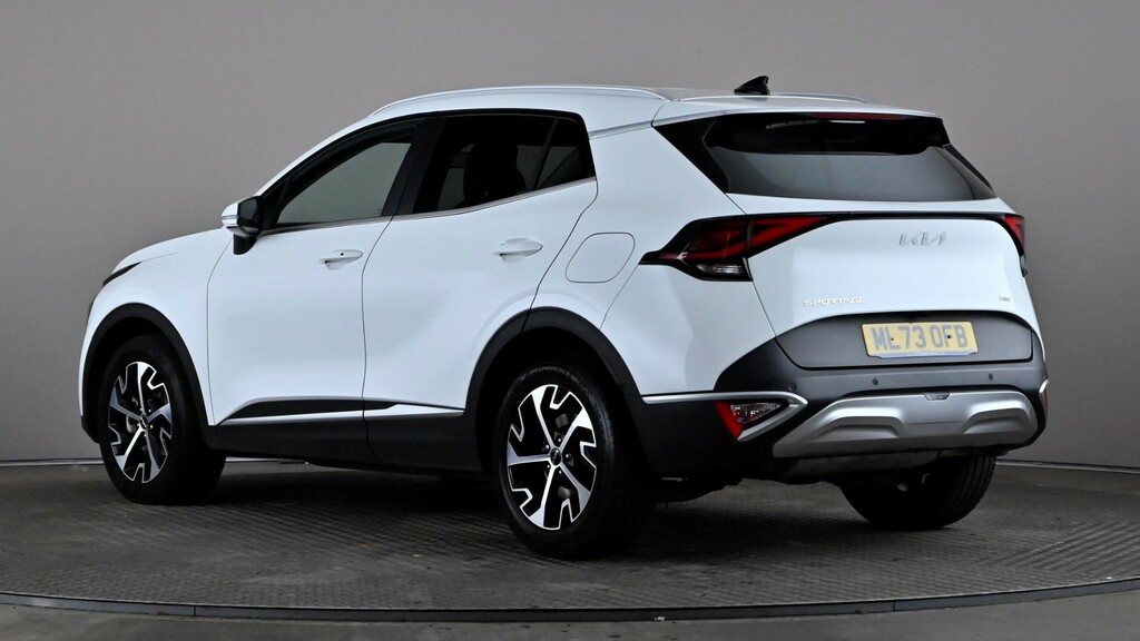 Kia Sportage 1.6T Gdi Hev 3 White #4