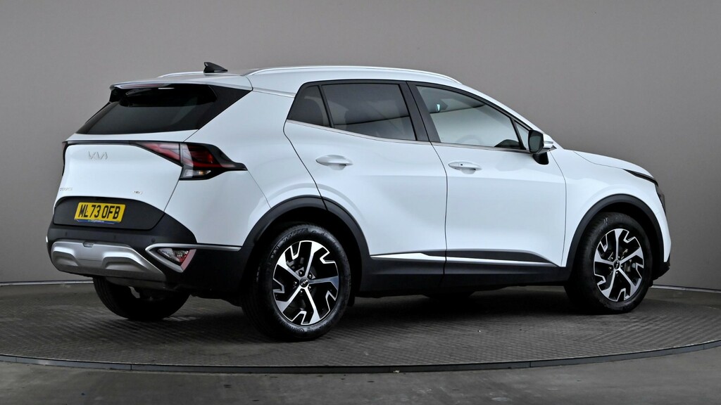 Kia Sportage 1.6T Gdi Hev 3 White #6