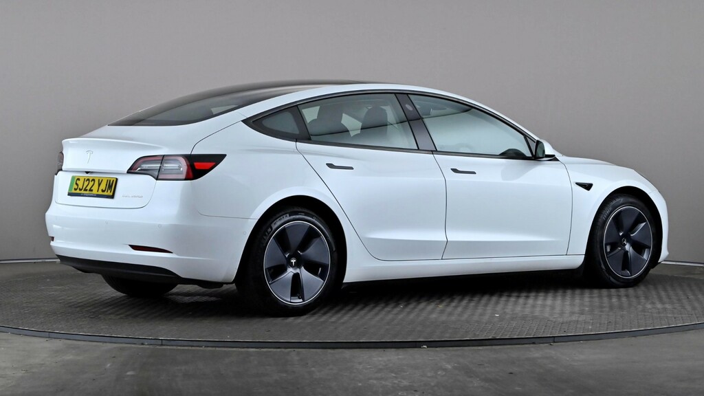 Tesla Model 3 Long Range Awd White #6