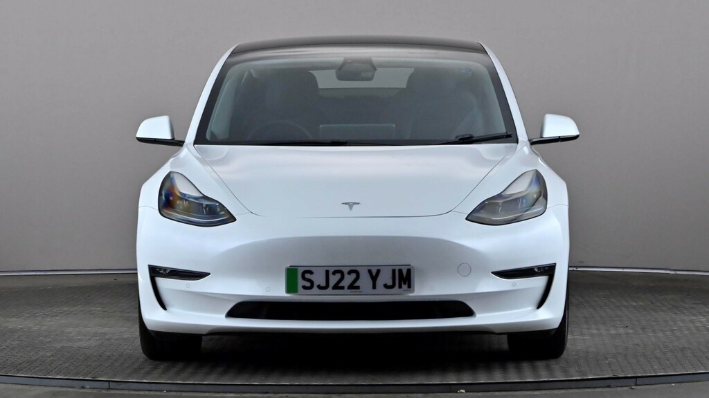 Tesla Model 3 Long Range Awd White #2