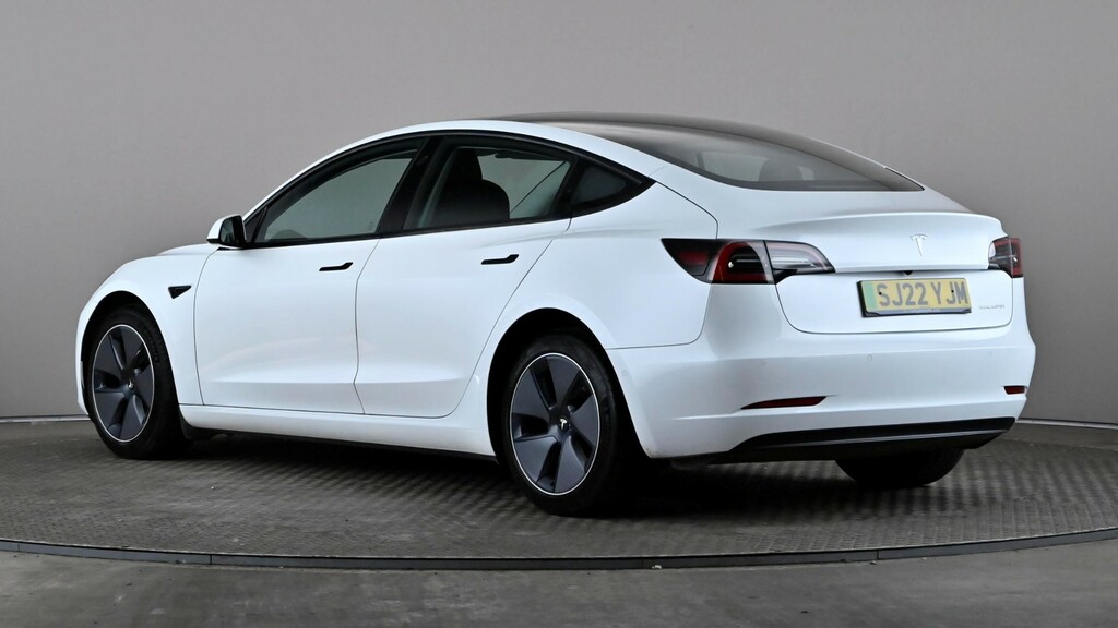 Tesla Model 3 Long Range Awd White #4
