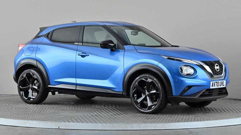 Nissan Juke 1.0 Dig-t Tekna Dct Blue
