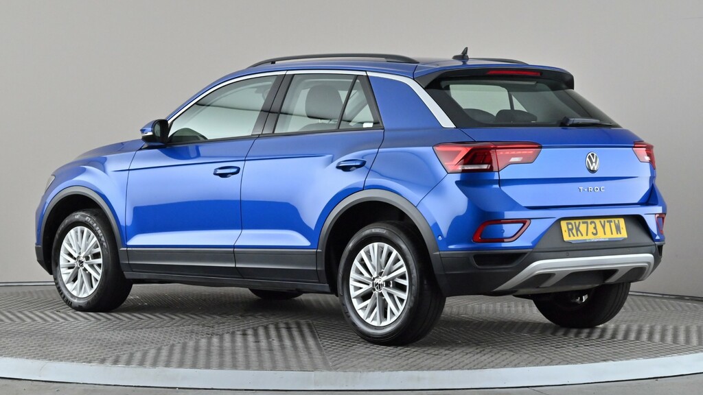 Volkswagen T-Roc 1.0 Tsi Life RK73YTW Blue #4