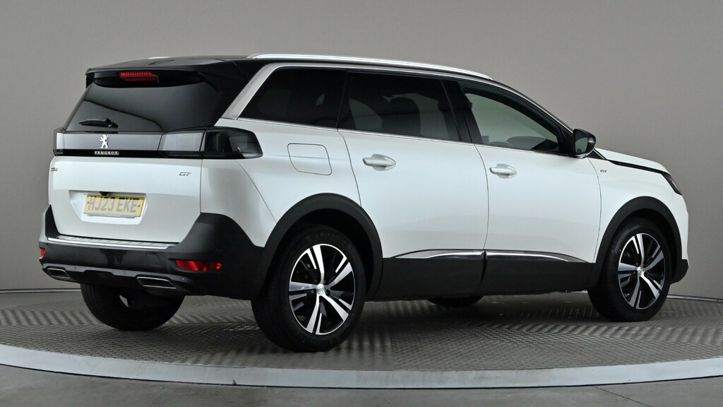 Peugeot 5008 1.2 Puretech Gt Eat8 HJ23EKE White #6