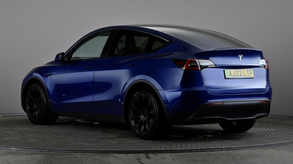 Tesla Model Y Long Range Awd Blue #4