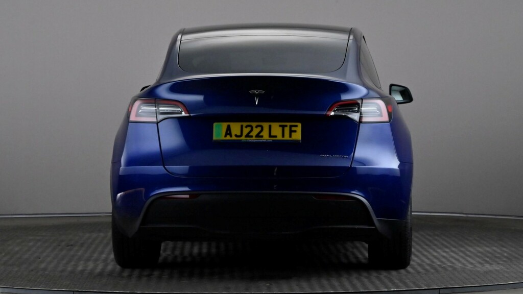 Tesla Model Y Long Range Awd Blue #5